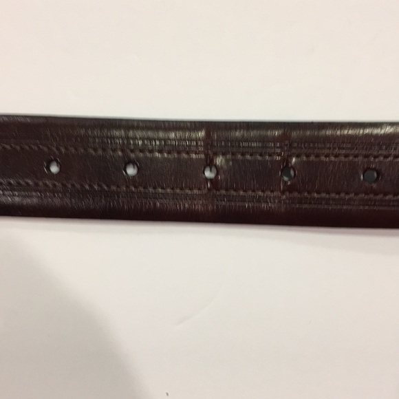 Pierre Cardin men’s brown leather belt 34/85 - Picture 5 of 5